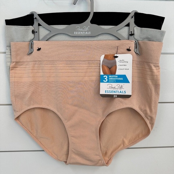 Rene' Rofe' Lingerie Essentials High Waist Smoothing Briefs 2X 3X - Picture 1 of 13